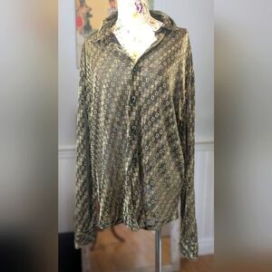 NFINITY‎ Gold Lightweight Shirt Jacket